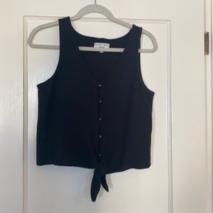 Madewell tie tank top